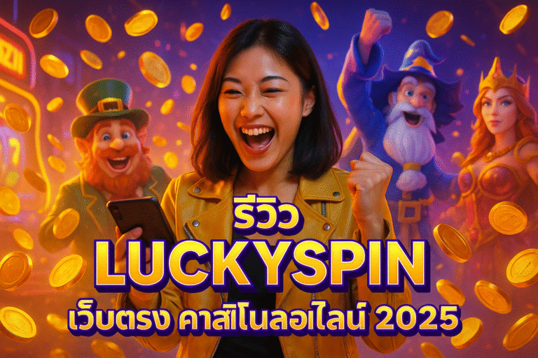 รีวิว LUCKYSPIN เว็บตรง คาสิโนออนไลน์ 2025